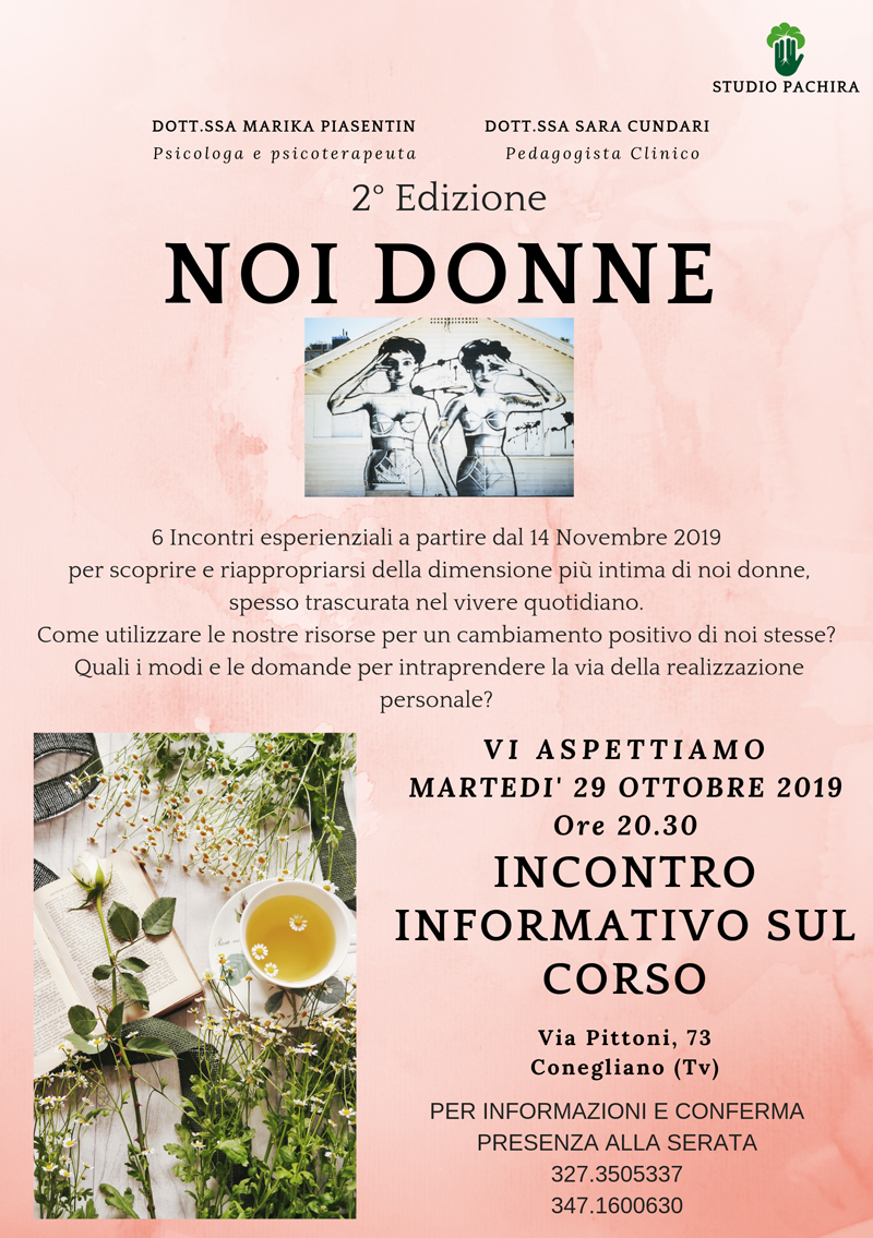 noi donne corso 2019